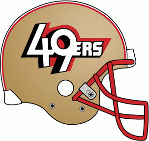 San Francisco 49ers 1991 Unused Logo t shirts iron on transfers